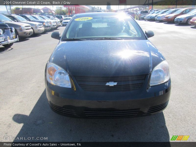 Black / Gray 2006 Chevrolet Cobalt LS Coupe