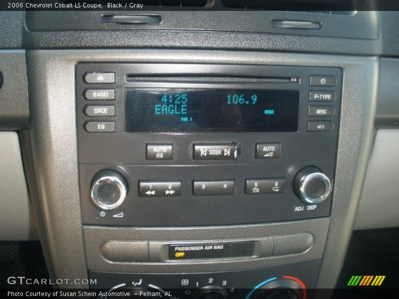 Black / Gray 2006 Chevrolet Cobalt LS Coupe