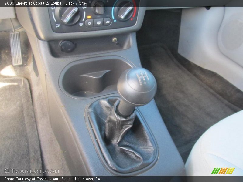 Black / Gray 2006 Chevrolet Cobalt LS Coupe