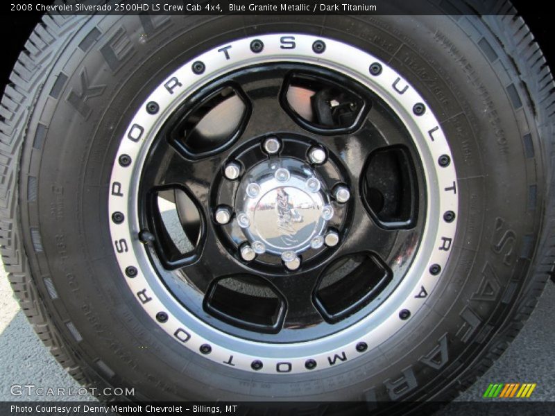 Blue Granite Metallic / Dark Titanium 2008 Chevrolet Silverado 2500HD LS Crew Cab 4x4