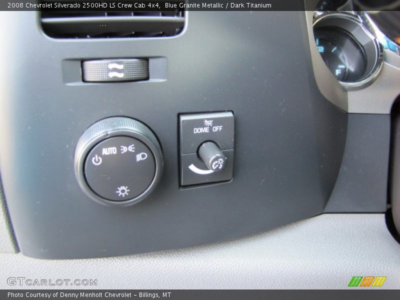 Blue Granite Metallic / Dark Titanium 2008 Chevrolet Silverado 2500HD LS Crew Cab 4x4