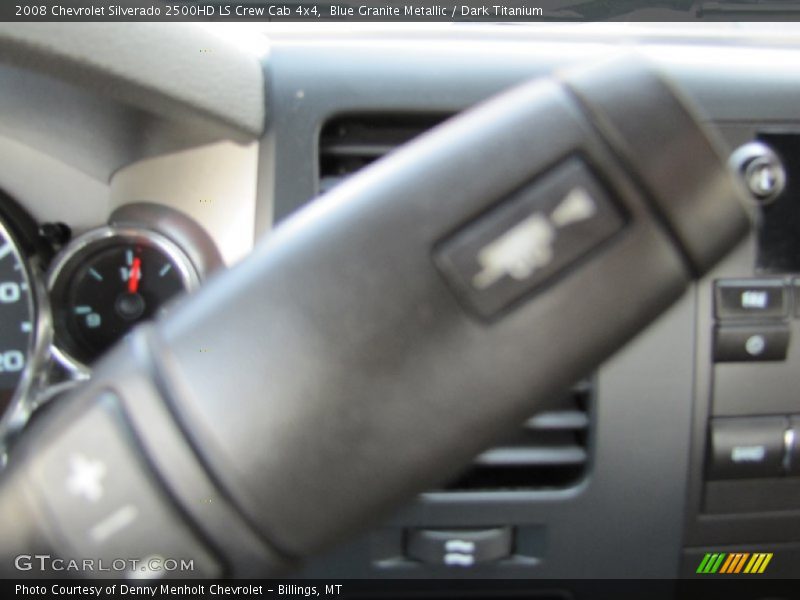 Blue Granite Metallic / Dark Titanium 2008 Chevrolet Silverado 2500HD LS Crew Cab 4x4