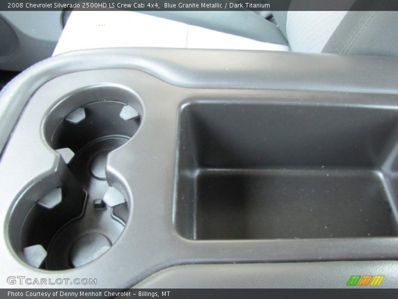 Blue Granite Metallic / Dark Titanium 2008 Chevrolet Silverado 2500HD LS Crew Cab 4x4