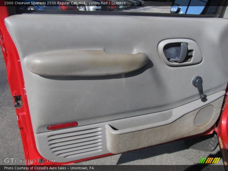 Victory Red / Graphite 2000 Chevrolet Silverado 2500 Regular Cab 4x4