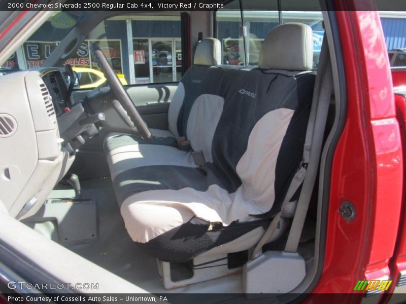 Victory Red / Graphite 2000 Chevrolet Silverado 2500 Regular Cab 4x4