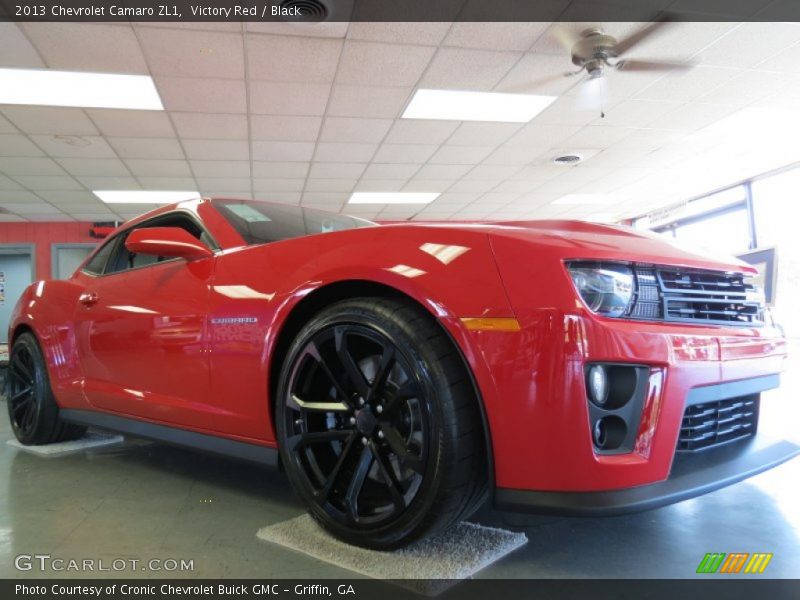Victory Red / Black 2013 Chevrolet Camaro ZL1