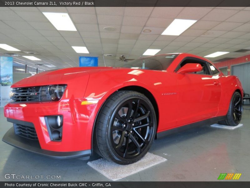 Victory Red / Black 2013 Chevrolet Camaro ZL1