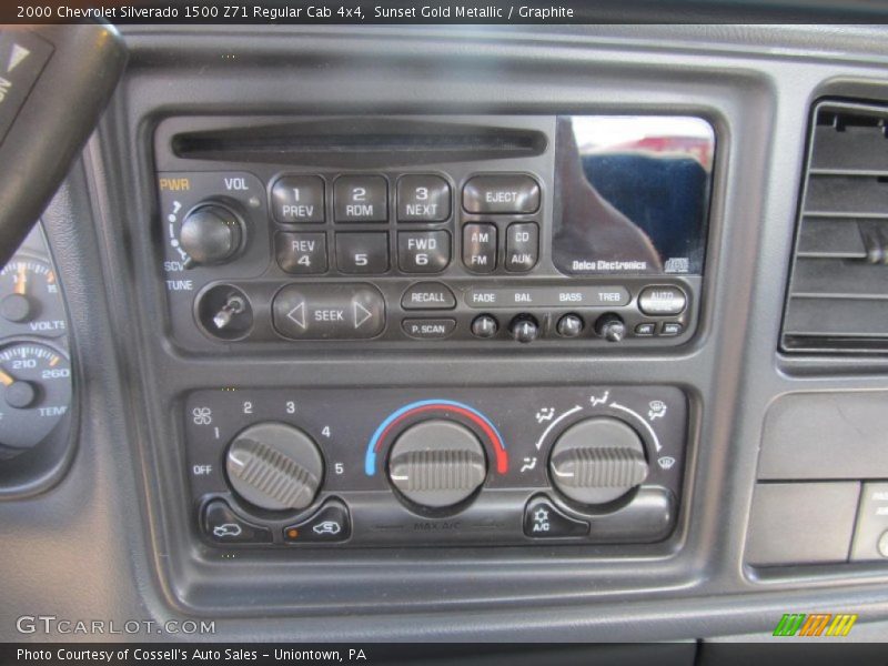 Sunset Gold Metallic / Graphite 2000 Chevrolet Silverado 1500 Z71 Regular Cab 4x4