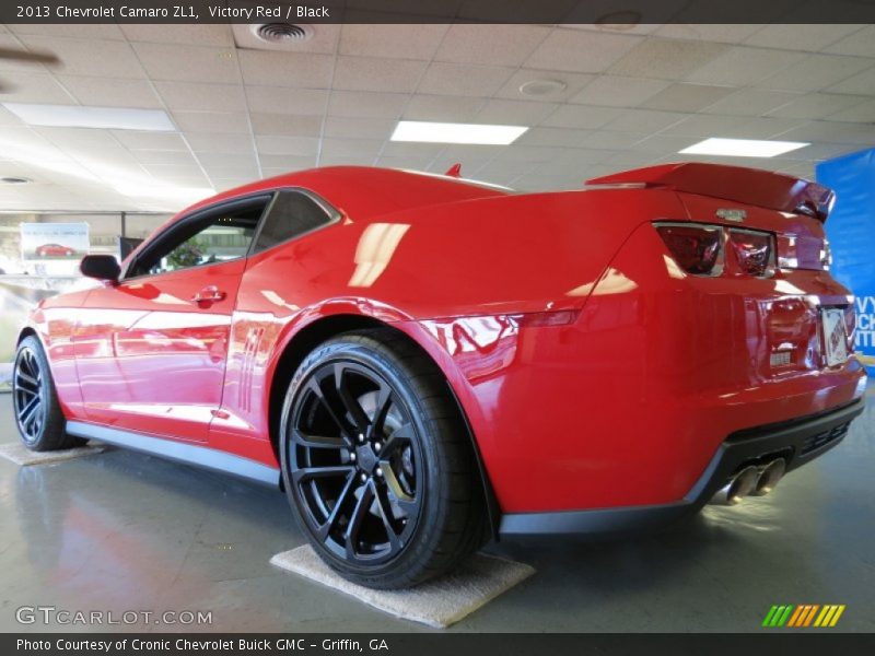 Victory Red / Black 2013 Chevrolet Camaro ZL1