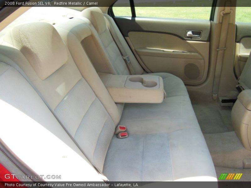 Redfire Metallic / Camel 2008 Ford Fusion SEL V6
