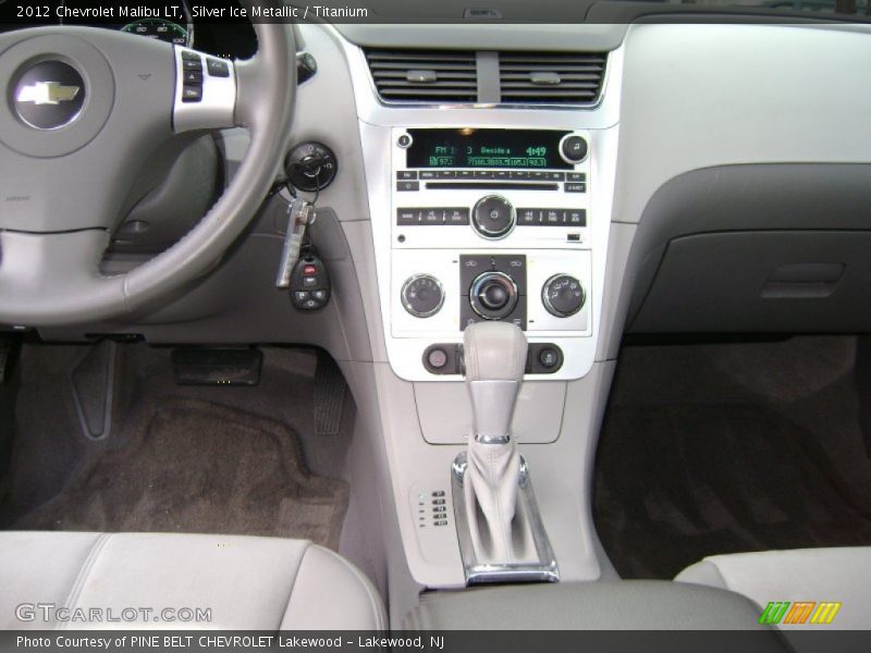 Silver Ice Metallic / Titanium 2012 Chevrolet Malibu LT