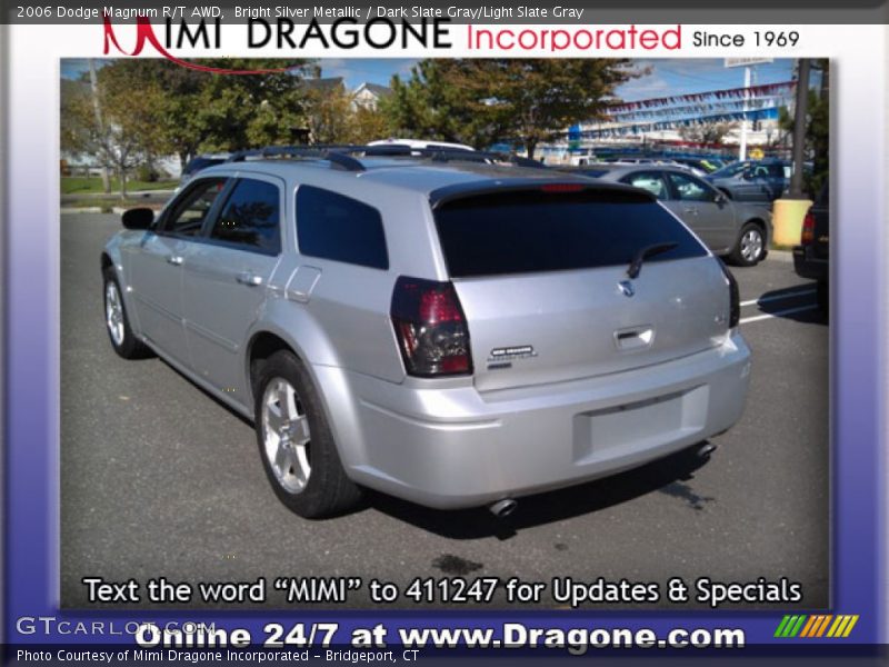 Bright Silver Metallic / Dark Slate Gray/Light Slate Gray 2006 Dodge Magnum R/T AWD