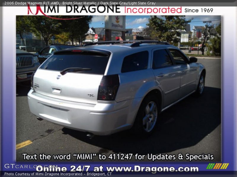 Bright Silver Metallic / Dark Slate Gray/Light Slate Gray 2006 Dodge Magnum R/T AWD