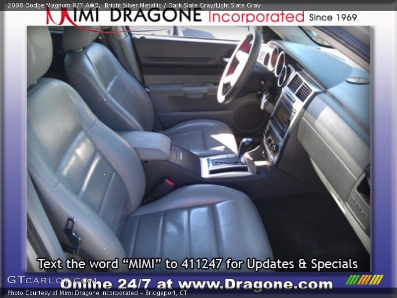 Bright Silver Metallic / Dark Slate Gray/Light Slate Gray 2006 Dodge Magnum R/T AWD