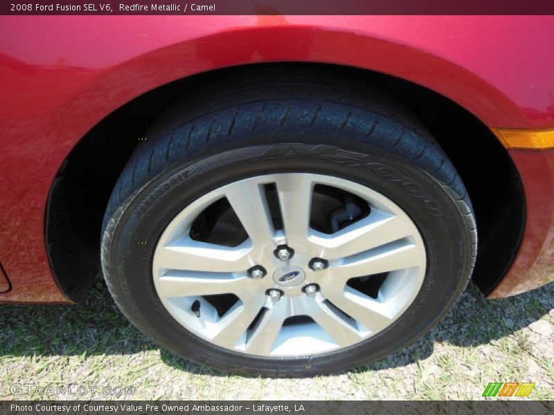 Redfire Metallic / Camel 2008 Ford Fusion SEL V6