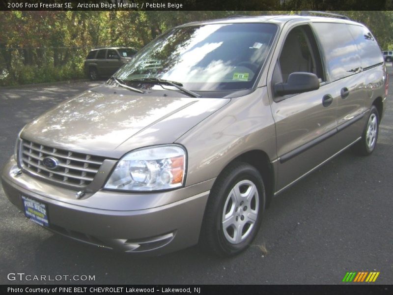 Arizona Beige Metallic / Pebble Beige 2006 Ford Freestar SE
