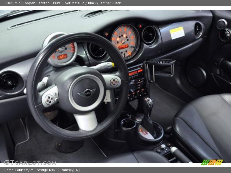 Pure Silver Metallic / Black/Panther Black 2006 Mini Cooper Hardtop
