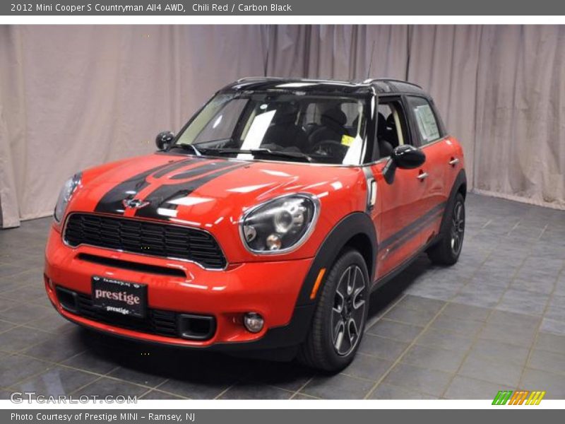 Chili Red / Carbon Black 2012 Mini Cooper S Countryman All4 AWD
