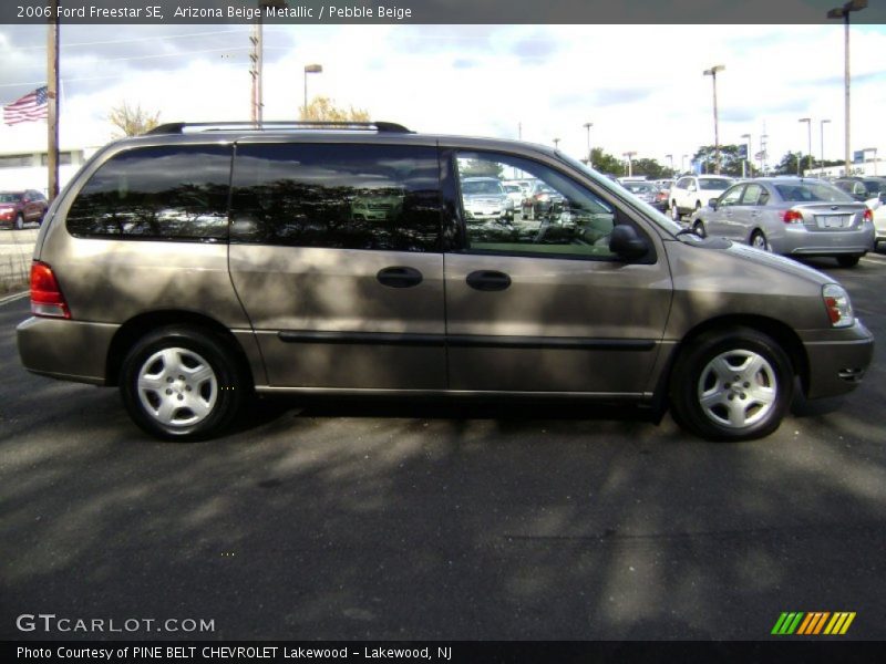 Arizona Beige Metallic / Pebble Beige 2006 Ford Freestar SE