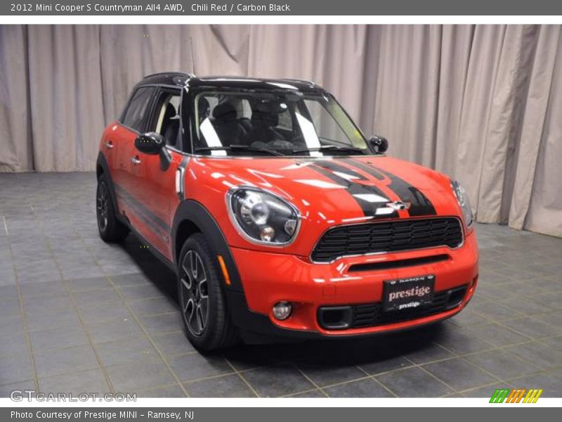 Chili Red / Carbon Black 2012 Mini Cooper S Countryman All4 AWD