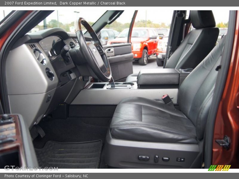  2007 Expedition Limited Charcoal Black Interior