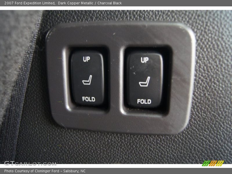 Dark Copper Metallic / Charcoal Black 2007 Ford Expedition Limited