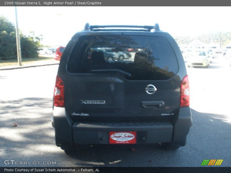 Night Armor Pearl / Steel/Graphite 2006 Nissan Xterra S