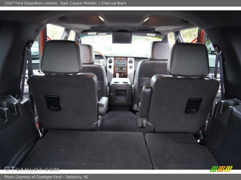 Dark Copper Metallic / Charcoal Black 2007 Ford Expedition Limited