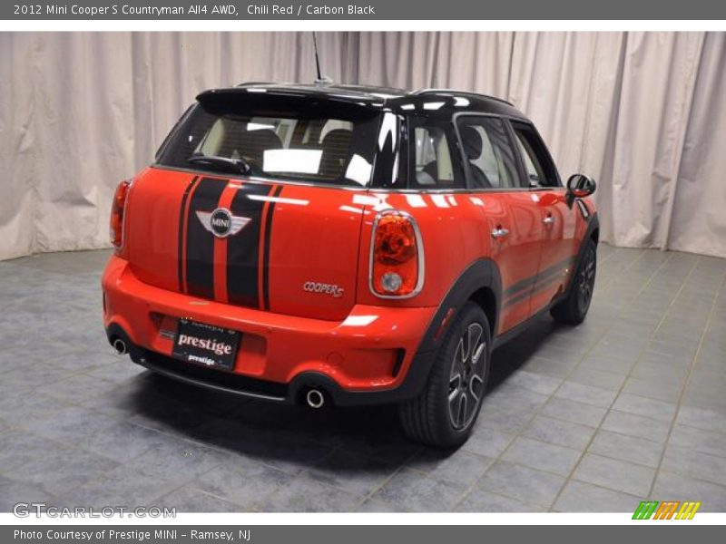 Chili Red / Carbon Black 2012 Mini Cooper S Countryman All4 AWD