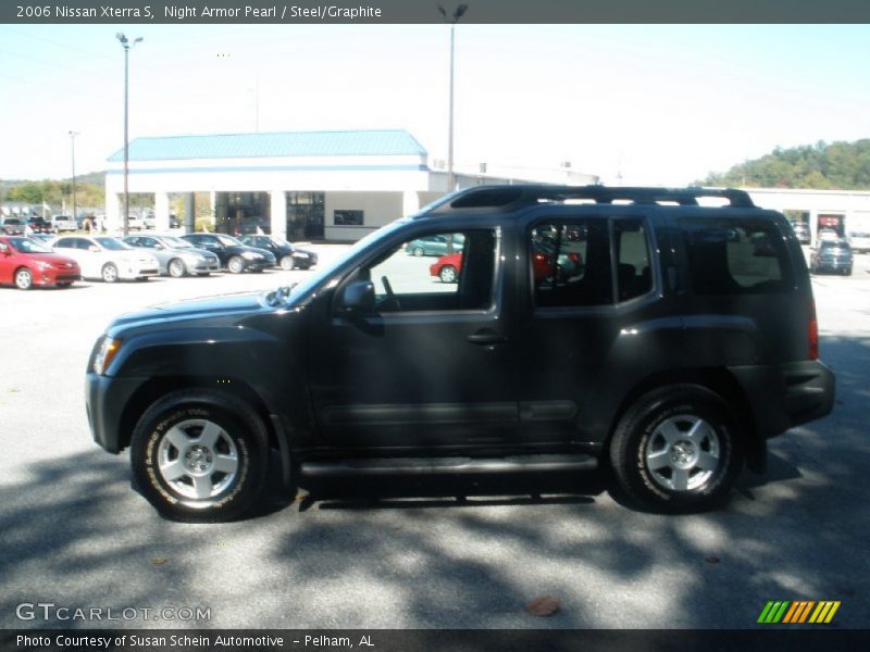 Night Armor Pearl / Steel/Graphite 2006 Nissan Xterra S