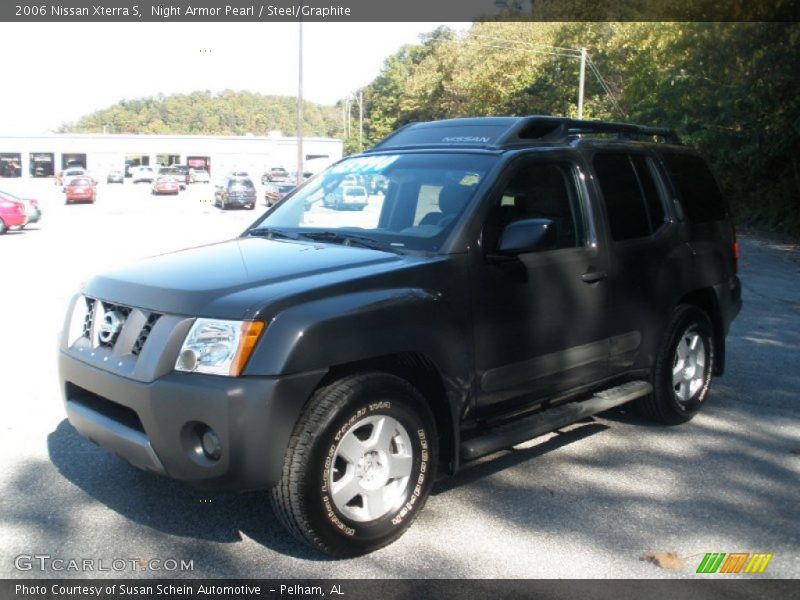 Night Armor Pearl / Steel/Graphite 2006 Nissan Xterra S