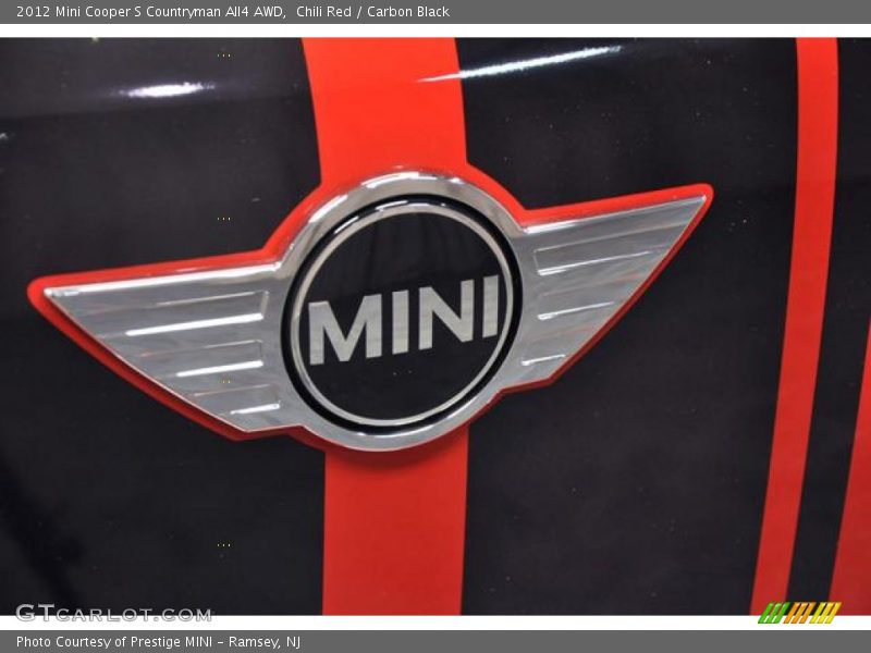 Chili Red / Carbon Black 2012 Mini Cooper S Countryman All4 AWD