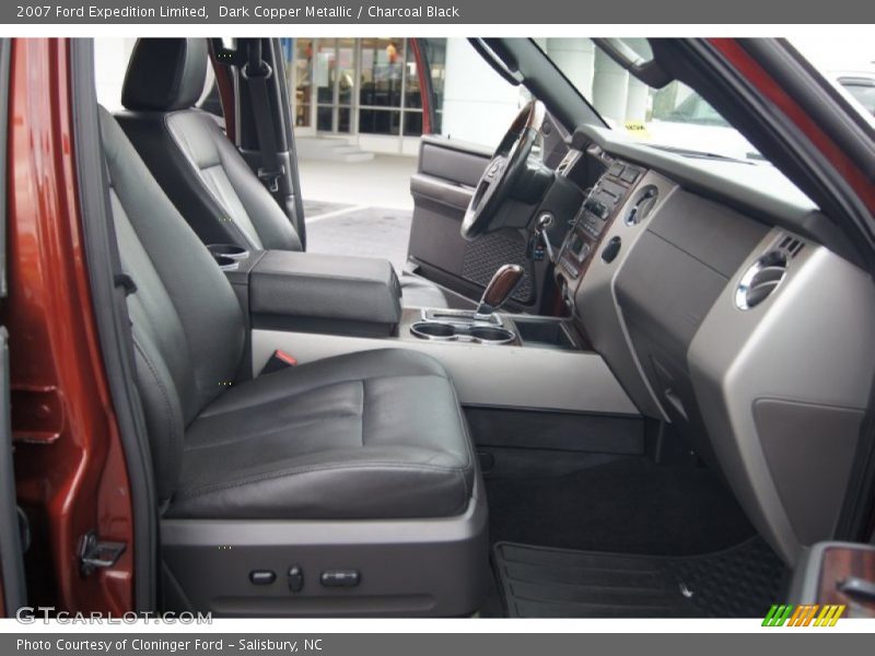 Dark Copper Metallic / Charcoal Black 2007 Ford Expedition Limited