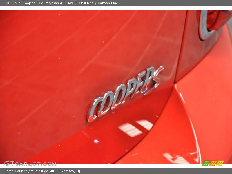 Chili Red / Carbon Black 2012 Mini Cooper S Countryman All4 AWD