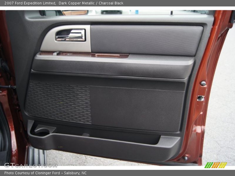 Dark Copper Metallic / Charcoal Black 2007 Ford Expedition Limited