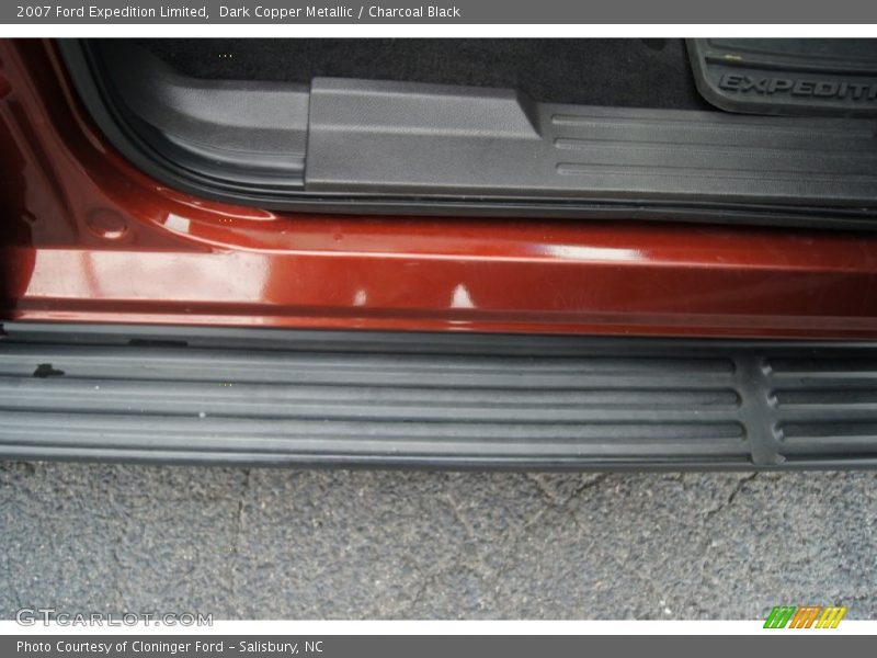 Dark Copper Metallic / Charcoal Black 2007 Ford Expedition Limited