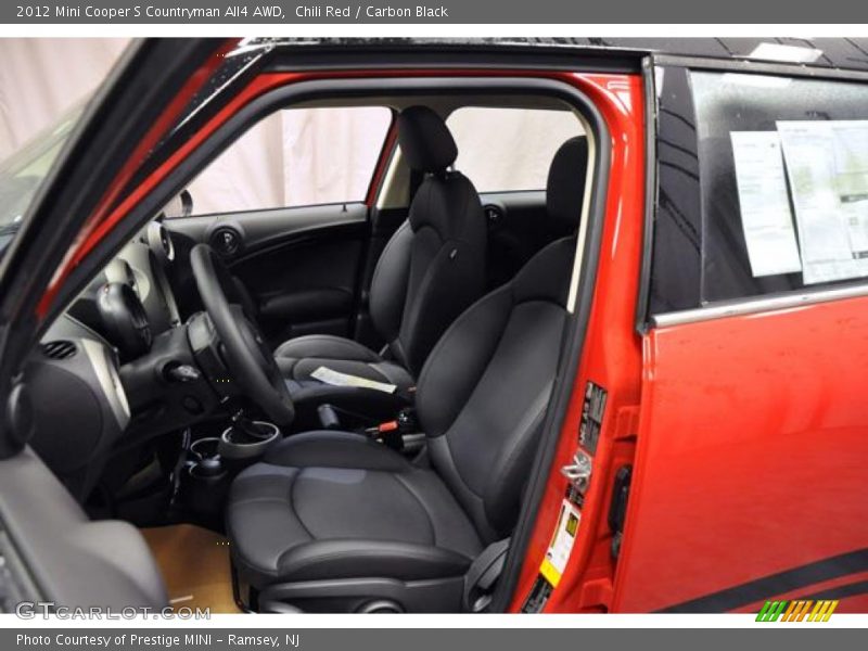 Chili Red / Carbon Black 2012 Mini Cooper S Countryman All4 AWD