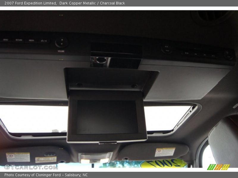 Dark Copper Metallic / Charcoal Black 2007 Ford Expedition Limited