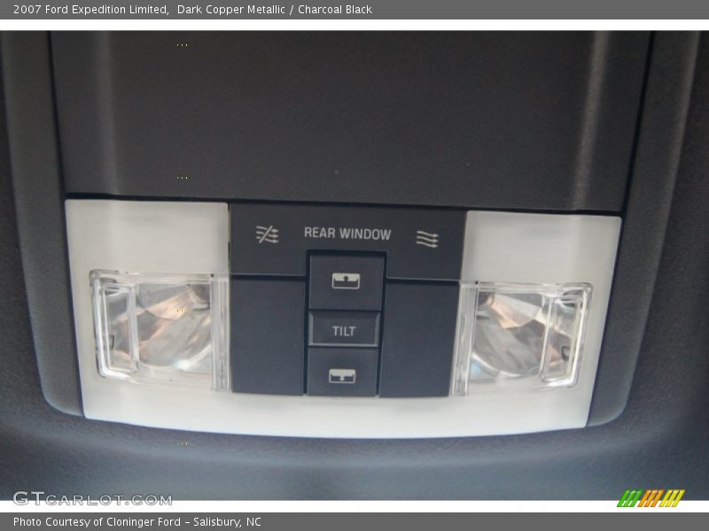 Dark Copper Metallic / Charcoal Black 2007 Ford Expedition Limited