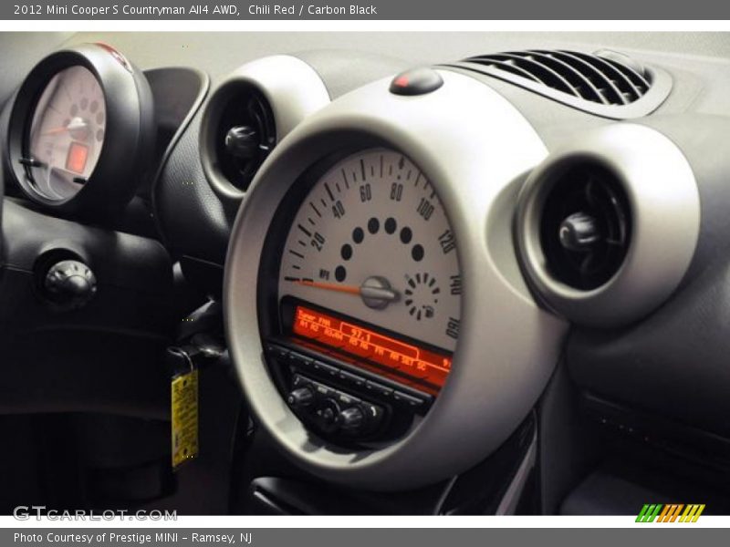 Chili Red / Carbon Black 2012 Mini Cooper S Countryman All4 AWD