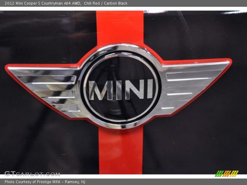 Chili Red / Carbon Black 2012 Mini Cooper S Countryman All4 AWD
