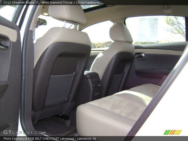White Diamond Tricoat / Cocoa/Cashmere 2012 Chevrolet Malibu LT