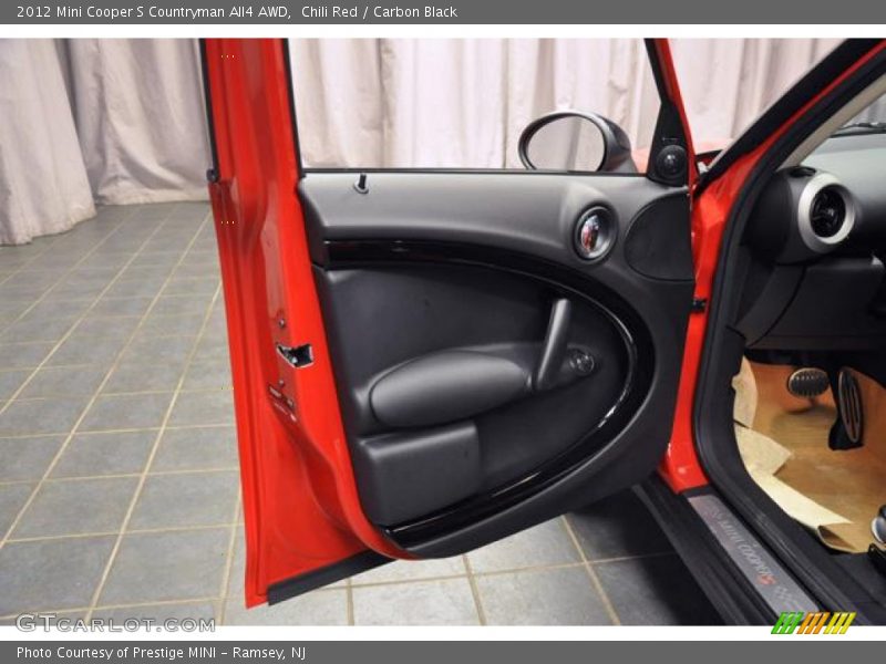 Chili Red / Carbon Black 2012 Mini Cooper S Countryman All4 AWD