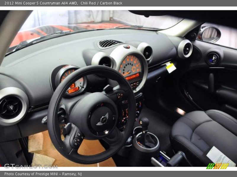 Chili Red / Carbon Black 2012 Mini Cooper S Countryman All4 AWD