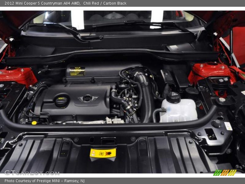 Chili Red / Carbon Black 2012 Mini Cooper S Countryman All4 AWD