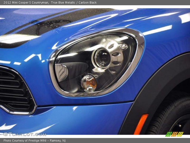 True Blue Metallic / Carbon Black 2012 Mini Cooper S Countryman