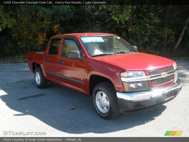 Cherry Red Metallic / Light Cashmere 2006 Chevrolet Colorado Crew Cab