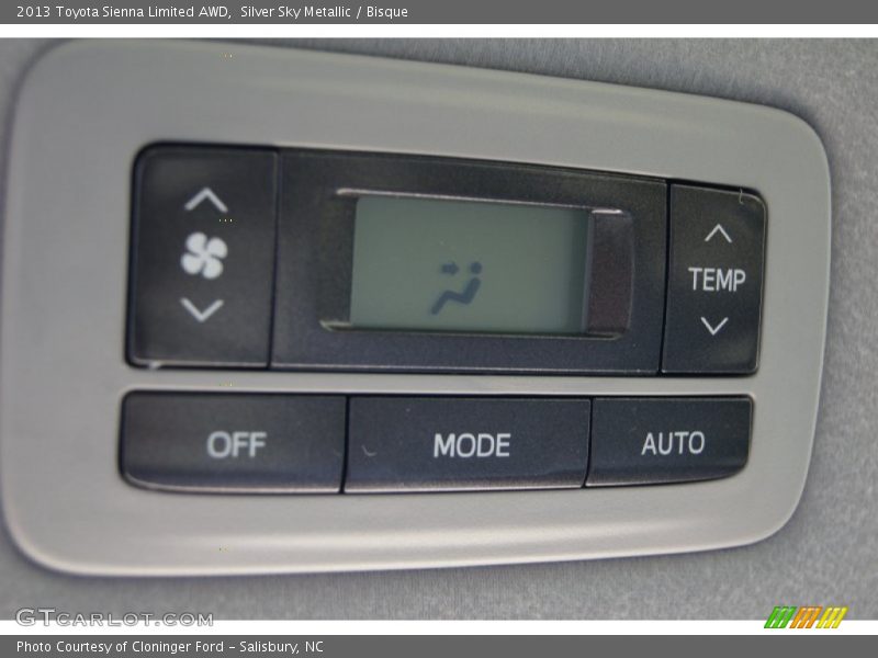 Silver Sky Metallic / Bisque 2013 Toyota Sienna Limited AWD