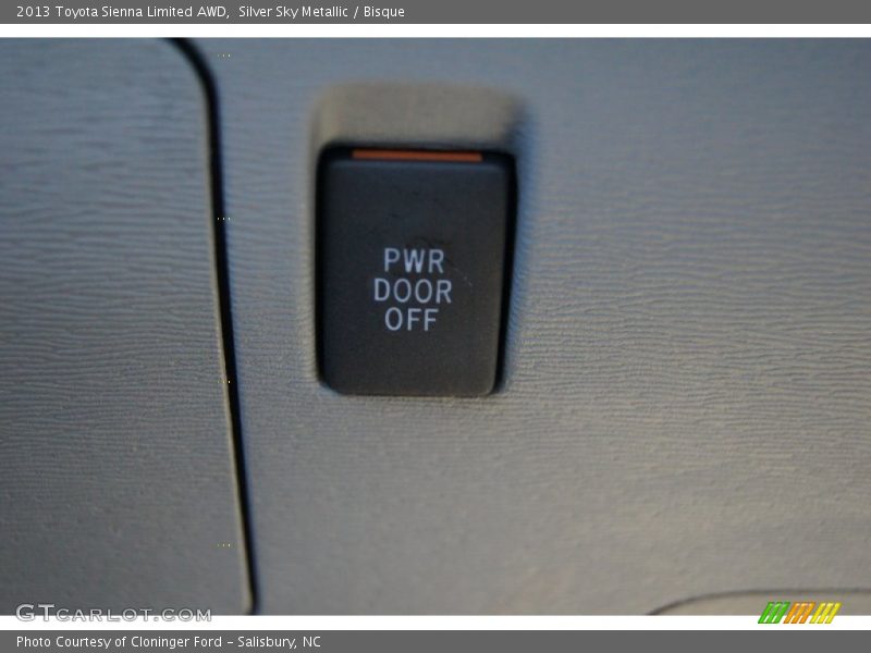 Silver Sky Metallic / Bisque 2013 Toyota Sienna Limited AWD