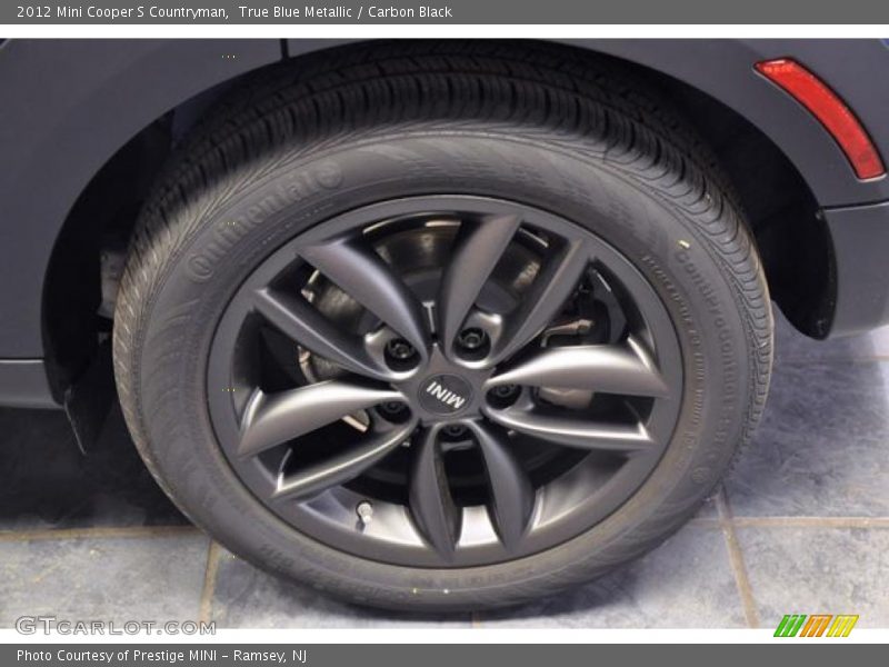 True Blue Metallic / Carbon Black 2012 Mini Cooper S Countryman
